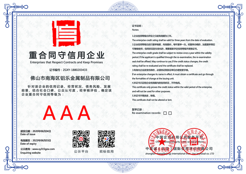 南昌重合同守信用企业